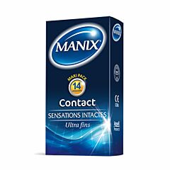 Manix Contact Ultradun Condooms 14 Stuks