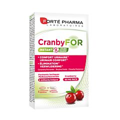 Forté Pharma Cranbyfor Instant 3 Tabletten + 5 Capsules