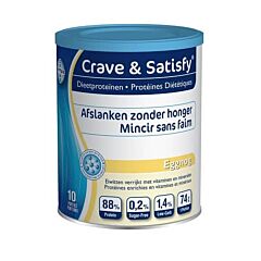 Crave & Satisfy Dieetproteinen Eggnog Pot 200g