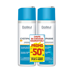 Cystiphane + Anti-Haaruitval Shampoo 2x200ml - PROMO 2e -50%