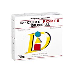 D-Cure Forte 100.000 I.E. 3 Ampoules