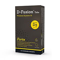 D-Fusion Forte 2000IE 84 Smelttabletten