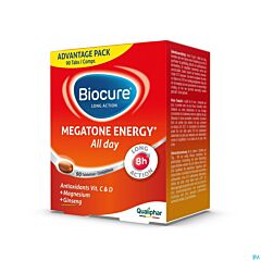 Biocure Megatone Energy Long Action 8h 90 tabletten