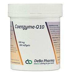 Deba Pharma Coenzyme Q10 100mg 180 Softgels
