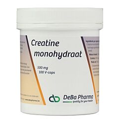 Deba Pharma Creatine Monohydraat 500mg 100 V-Capsules