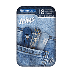 Dermo Care Jeans Soft & Sensitive Pleisters 18 Stuks