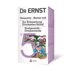 Dr Ernst Kruidenthee Nr°5 Rustgevend 24 Zakjes