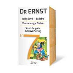 Dr Ernst Kruidenthee Nr°7 Gal/ Spijsvertering 24 Zakjes