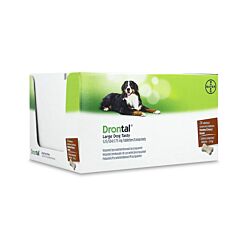 Drontal Grote Hond Tasty Bone Ontworming 24 Tabletten