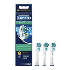 Oral-B Opzetborstel EB417 Dual Clean 3 Stuks