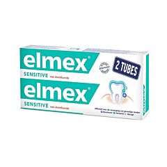 Elmex Sensitive Tandpasta NF Duopack 2x75ml