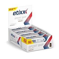Etixx Energy Sport Bar - Chocolade - 12x40g