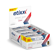Etixx Energy Sport Bar - Rode Vruchten - 12x40g