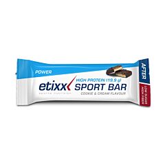 Etixx High Protein Bar Cookie & Cream 55g 1 Stuk