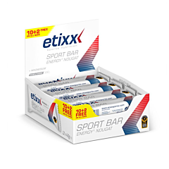 Etixx Energy Sport Bar Nougat - 12x40g