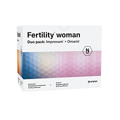 Fertility Woman 60 Improvum Tabletten + 60 Omarin Softgels