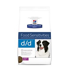 Hills Prescription Diet Food Sensitivities D/D Hondenvoer Eend/ Rijst 2kg 
