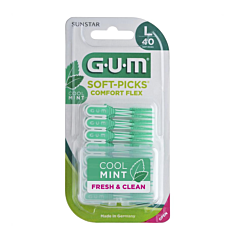 Gum Soft-Picks Comfort Flex Cool Mint - Large - 40 Stuks