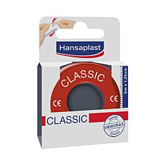 Hansaplast Hechtpleister Classic 5mx1,25cm 1 Rol
