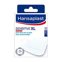Hansaplast Sensitive XL Steriele Pleisters -  6cmx7cm - 5 Strips