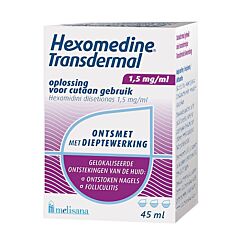 Hexomedine Transdermaal Oplossing 45ml