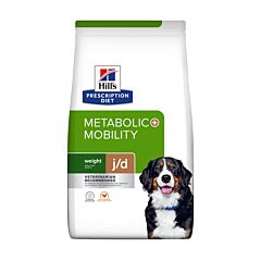 Hills Prescription Diet Canine Metabolic+Mobility Kip Hondenvoer 4kg
