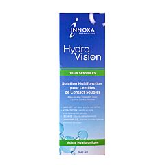 Innoxa Hydra Vision Multifunctionele Lenzenvloeistof - Zachte Contactlenzen - 360ml