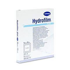 Hydrofilm Plus Transparant Wondverband - 9cmx10cm - 5 Stuks