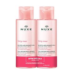 Nuxe Very Rose Kalmerend Micellair Water 3-in-1 Promo 2x400ml