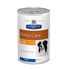 Hills Prescription Diet Kidney Care K/D Hondenvoer 370g 