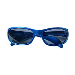 Zonnebril Voor Kinderen - Blauw/ Ruitjes - 4-6 Jaar 1 Stuk
