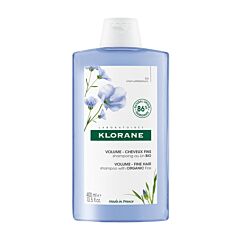 Klorane Volume Shampoo BIO Vlasvezel 400ml