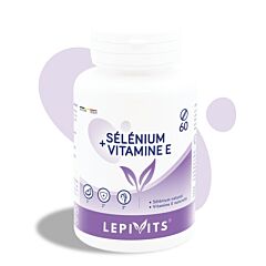 Lepivits Selenium + Vitamine E - 60 Tabletten