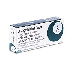 Levocetirizine Teva 5mg 40 Tabletten