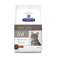 Hills Prescription Diet Liver Care I/D Kattenvoer Kip 1,5kg 