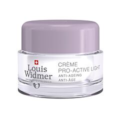 Louis Widmer Pro-Active Light Nachtcrème - Zonder Parfum - 50ml