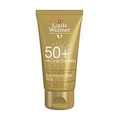 Louis Widmer Sun Protection Face SPF50+ Crème - Licht Geparfumeerd - 50ml