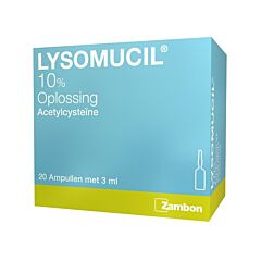 Lysomucil 10% 20x3ml Ampullen