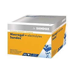 Macrogol + Elektrolyt Sandoz Citroen 50 Zakjes