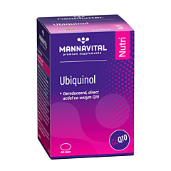 MannaVital Ubiquinol Co-enzym Q10 - 60 Capsules