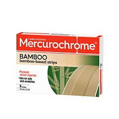 Mercurochrome Bamboo Pleisterstrips 5 Stuks