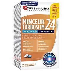 Forté Pharma Turboslim 24 Dag/Nacht 2x28 Tabletten