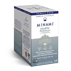 Minami Morepa Platinum + Vit D3 - 2x60 Capsules