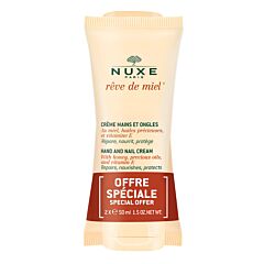 Nuxe Rêve De Miel Hand-Nagelcrème Duo 2x50ml Promo 2de -50% 
