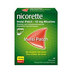 Nicorette Invisi Patch 15mg 14 Pleisters