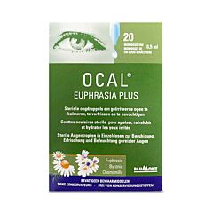 Ocal Euphrasia Plus Steriele Oogdruppels Monodosis 20x0,5ml