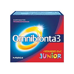 Omnibionta3 Junior Framboos 30 Kauwtabletten
