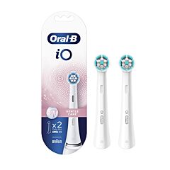 Oral-B iO Gentle Care Opzetborstels - Wit - 2 Stuks