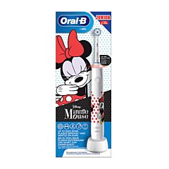 Oral-B Junior D505 Elektrische Tandenborstel Minnie Mouse - Wit - 1 Stuk