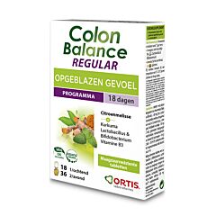 Ortis Colon Balance Regular Opgeblazen Gevoel 36 Tabletten